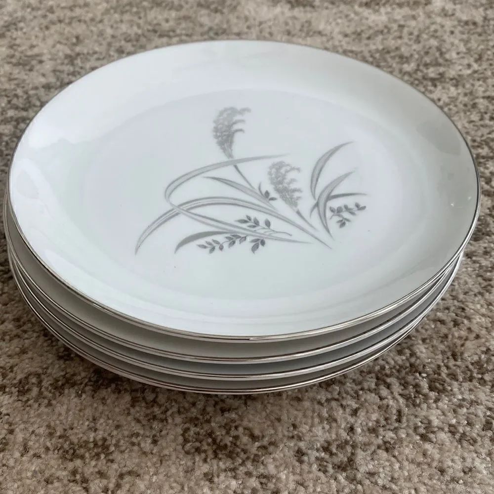 Wentworth China 8” Saucers (5) 7514